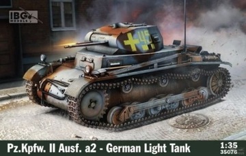 IBG 35076 Pz.Kpfw. II Ausf. a2 - German Light Tank+ PART