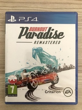 Burnout Paradise Remastered PS4 Nowa FOLIA PL