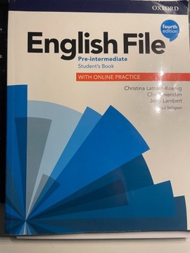 English File pre intermediate 4th edition