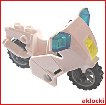 LEGO 52035c02 MOTOR motocykl + 54200 reflektory