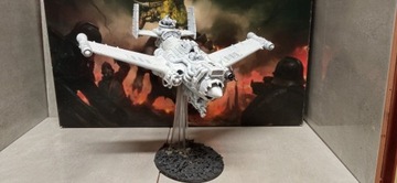 Wh40k Orks Wazbom Blastajet biały