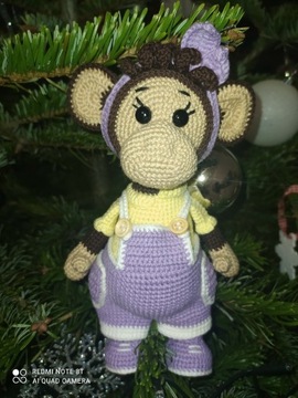 Małpa amigurumi handmade