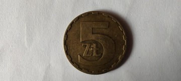 Polska 5 złotych, 1984 r. (L145)