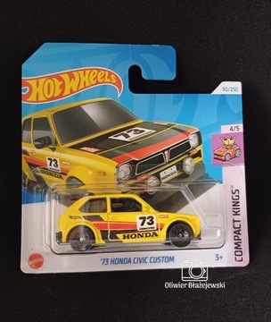 Hot Wheels '73 Honda Civic Custom 