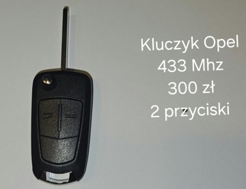 Kluczyk Opel 2 przyciski