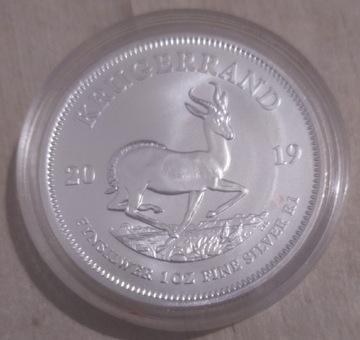 Krugerrand 1 uncja srebra 2019 menniczy