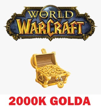 WOW WORLD OF WARCRAFT 2000K GOLDA SILVERMOON A/H