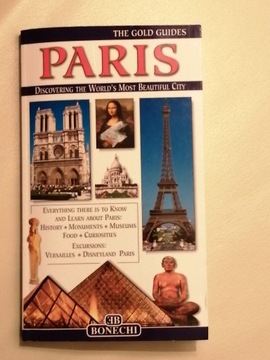 "PARIS THE GOLD GUIDES" przewodnik po Paryżu, ENG