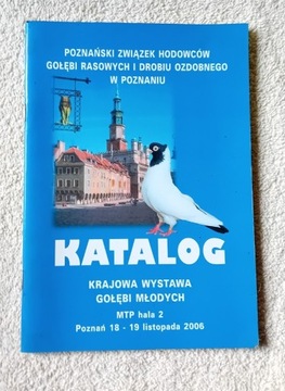 Katalog. Krajowa Wystawa Gołębi Młodych Poznań 06.