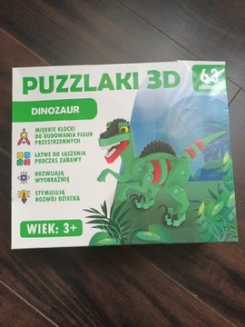 Puzzle piankowe dinozaur