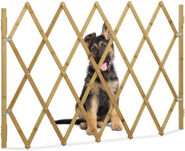 Bramka bariera 116x82cm zagroda psa zwierząt kojec