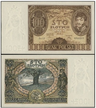 II Rzeczpospolita Polska, 100 złotych, 9.11.1934