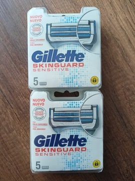 Wkłady Gillette Skinguard (5+5)=10szt.ORYGINAŁ