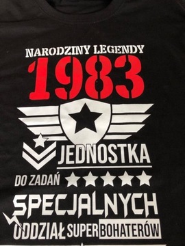Koszulka 1983 Narodziny Legendy roz.M