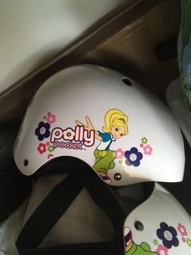 Kask dziecięcy dla dziewczynki Pocket Polly rozm M