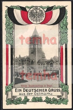 POZNAŃ Posen Gruss aus der Ostmark 1910