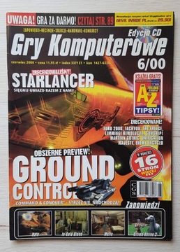 Gry Komputerowe 06/00 06/2000 - stan BDB