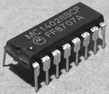 MC14028 BCP (CD4028) Motorola DIP16 x 2 szt.
