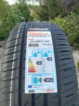 Opona Hankook 215/55/R17 x1szt. nowa, 2019r