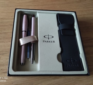 Parker długopis pióro wieczne zestaw prezentowy