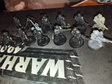 Astra militarum 12szt starych gwardzistów 