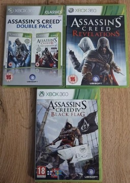 Assassin's Creed 1,2,Black Flag,Revelations 