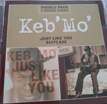 2 cd Keb Mo-Just Like You/Suitcase