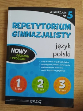 Repetytorium gimnazjalisty jezyk polski GREG