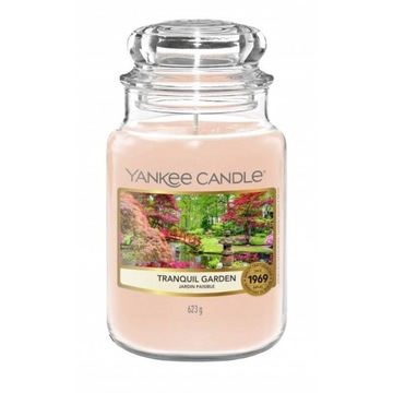 Tranquil Garden Yankee Candle duża świeca 623g