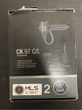 4x Mikrofon krawatowy AKG CK 97 C/L Lavalier