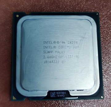 Intel Core 2 Duo E8200 2,66/6/1333 SLAPP