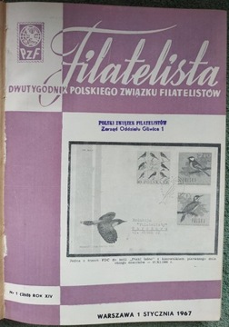 FILATELISTA. Rocznik 1967
