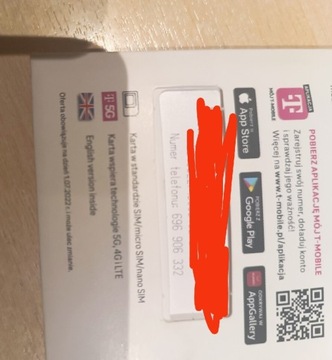 Sprzedam złoty numer telefonu z sieci T-Mobile*69*