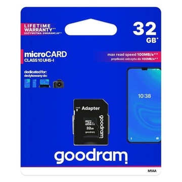 PENDRIVE Karta pamięci Goodram Microcard 32 GB 