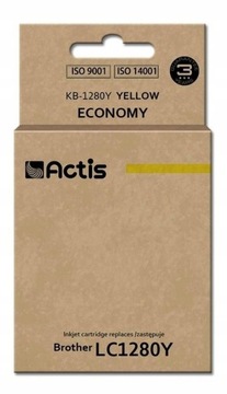 Tusz Actis KB-1280Y do Brother żółty (yellow)