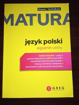 Matura język polski egzamin ustny 