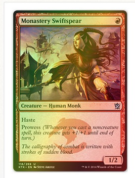 Monastery Swiftspear Foil MTG