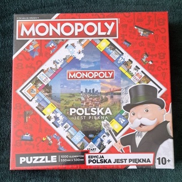 Monopoly POLSKA JEST PIĘKNA Puzzle 1000 EL