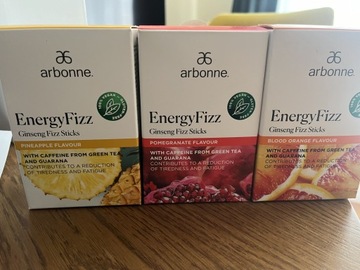 Arbonne energy fizz truskawka