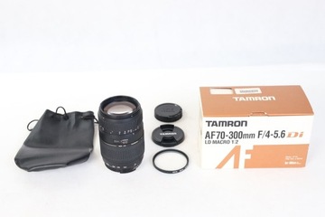 Obiektyw Tamron do Nikona 70-300 4-5,6 Di Macro 1:2 idealny