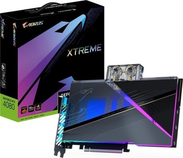 Karta Gigabyte AORUS RTX 4080 16GB WATERFORCE