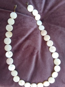 naszyjnik z Turcji- sztuczna masa perlowa