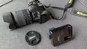 Nikon D3200 aparat  lustrzanka + grip+ akcesoria 
