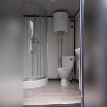 Kontener sanitarny wc prysznic 