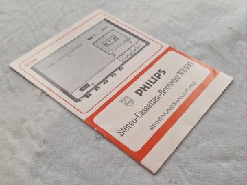 Instrukcja magnetofon kasetowy Philips N2400