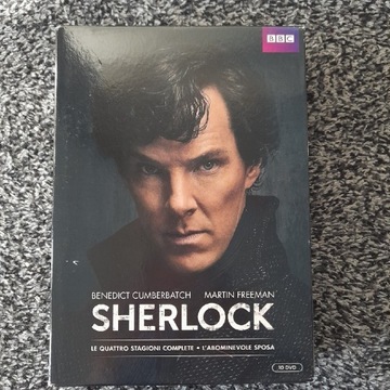 DVD  kolekcja SHERLOCK  10 płyty  (274#)