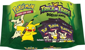 50 Boosterów Kart Pokemon Trick or Trade