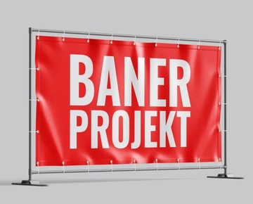 Projekt banera | baner oczkowany | Grafika | Logo 
