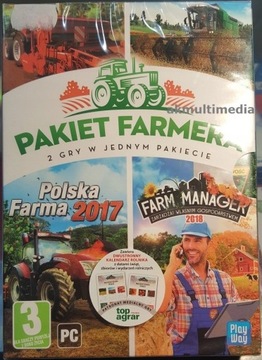 Pakiet Farmera FARM MANAGER 2018 + Polska farma PL