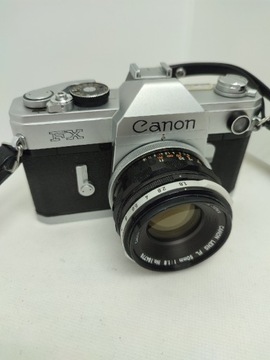 Canon FX + CANON FL 50mm1:1.8